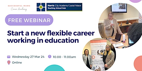 Start a new flexible career working in education primary image