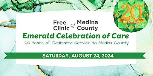 Imagem principal do evento Emerald Celebration of Care   20 Years of Dedicated Service to Medina Couty