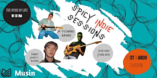 Primaire afbeelding van Spicy Indie Sessions: Live Indie band showcase at Spice of Life