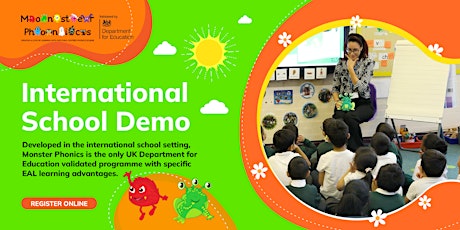 Primaire afbeelding van Monster Phonics Programme for International Schools Demo