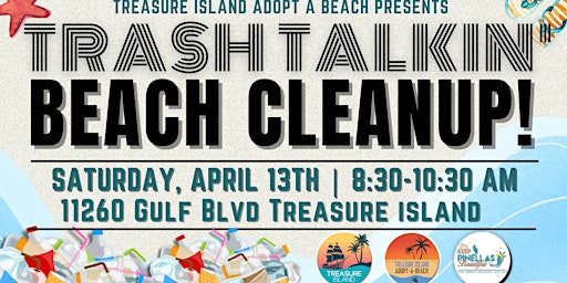 Imagem principal do evento Treasure Island Beach Cleanup