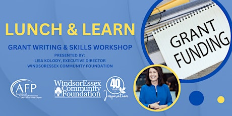 Lunch & Learn - Grant Writing & Skills Workshop