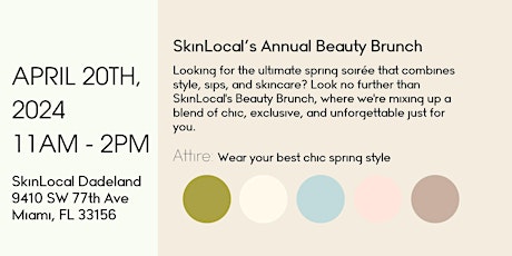 SkinLocal's Annual Beauty Brunch