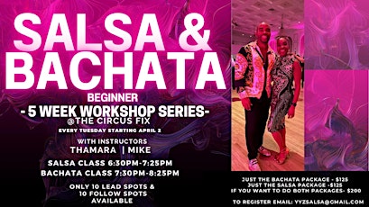 Salsa & Bachata 5 week Series