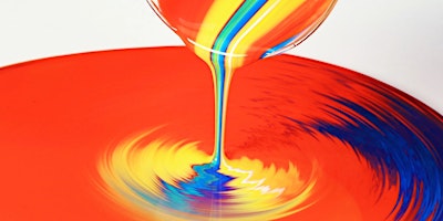 Hauptbild für Workshop: Fluid Art – Unleashing Creativity through Paint Pouring