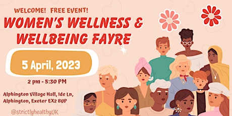 Women's Wellness & Wellbeing Fayre, Exeter