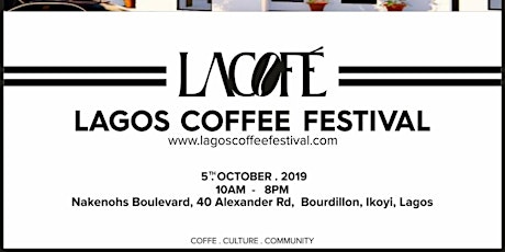 Lagos Coffee Festival primary image