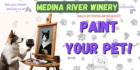 PAINT YOUR PET at Medina River Winery primary image