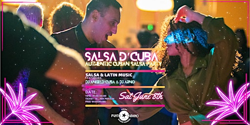 Imagem principal do evento SalsaD'Cuba - Saturday 8th June 2024