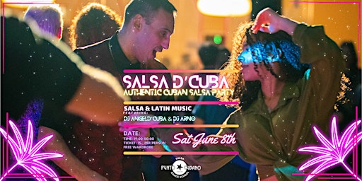 Image principale de SalsaD'Cuba - Saturday 8th June 2024