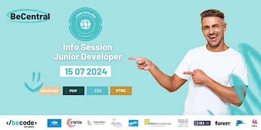 Immagine principale di BeCode Brussels - Info Session - Junior Developer 