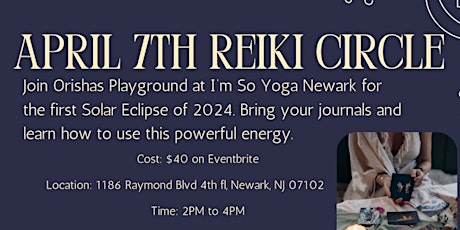 Solar Eclipse Reiki,  Sound Bowls & Chakras primary image