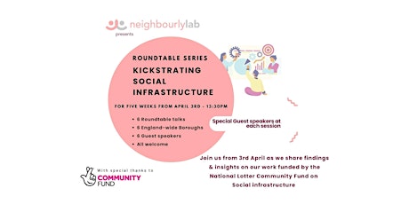 Neighbourly Lab Roundtables: Kickstarting Social Infrastructure