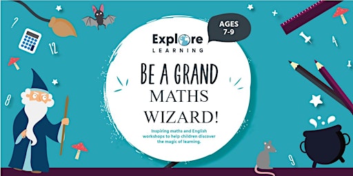 Be a Grand Maths Wizard! (Free learning workshops this Easter Holiday!) primary image