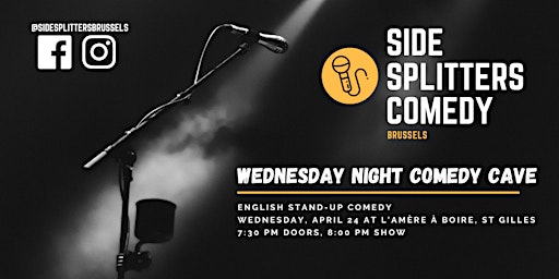 Imagem principal do evento Side Splitters Comedy Club's Wednesday Night Comedy Cave