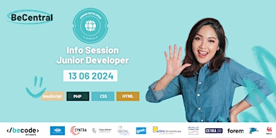 Hauptbild für BeCode Brussels - Info Session - Junior Developer