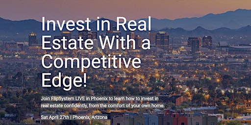 Imagen principal de Real Estate Investor Summit (Phoenix, AZ) - Held By FlipSystem