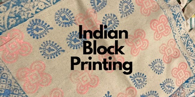 Imagem principal de Indian Block Printing - Worksop Library - Adult Learning