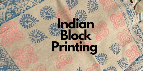 Indian Block Printing - Worksop Library - Adult Learning