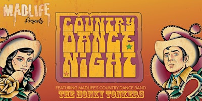 Country Dance Night feat. The Honky Tonkers — Dance Lessons Start at 6:30!