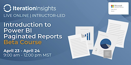 Hauptbild für Paginated Reports in Power BI | Beta Course