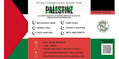 Hauptbild für Fundraising Iftar for Palestine