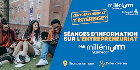 Séance d’information sur l'entrepreneuriat