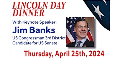 Image principale de Annual 2024 Steuben County Republican Lincoln Day Dinner