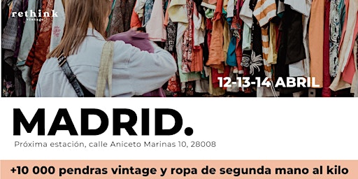 Mercado de Ropa Vintage al peso - Madrid