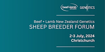 B+LNZ Genetics Sheep Breeder Forum 2024 primary image