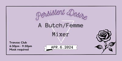 Persistent Desire: A Butch/Femme Mixer primary image