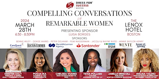 Imagem principal do evento Compelling Conversations with Remarkable Women