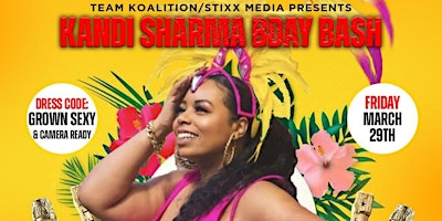 Imagem principal do evento Kandi Sharma's Y2Y Bday Bash - The Spring Fling - Rep Yuh Country Edition