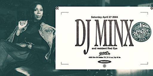 DJ Minx at It'll Do Club  primärbild