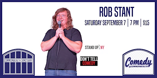 Imagem principal do evento Comedy @ Commonwealth Presents: ROB STANT