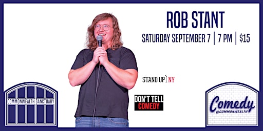 Primaire afbeelding van Comedy @ Commonwealth Presents: ROB STANT