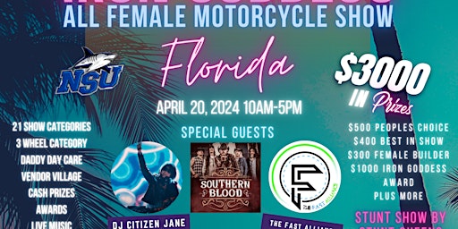 Primaire afbeelding van IRON GODDESS MOTORCYCLE SHOW - FLORIDA