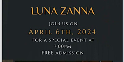 Luna Zanna Piano Concert primary image