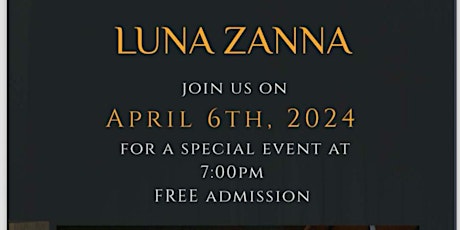 Luna Zanna Piano Concert