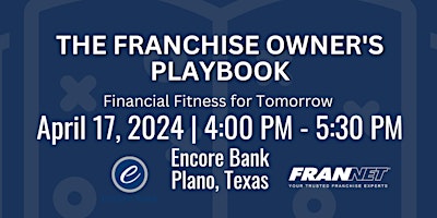 Imagen principal de The Franchise Owner's Playbook: Financial Fitness for Tomorrow