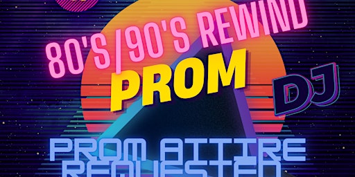 Immagine principale di Retro Rewind Prom Party 