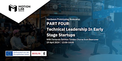 Hauptbild für Technical Leadership in Early Stage Startups