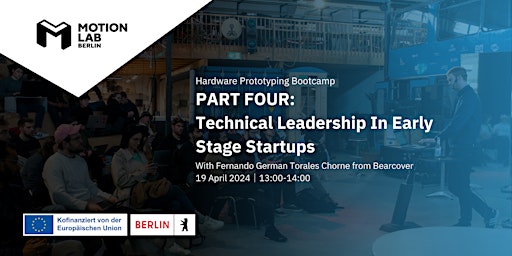 Immagine principale di Technical Leadership in Early Stage Startups 