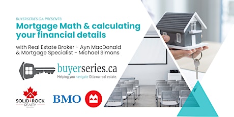 Imagem principal do evento Mortgage Math and calculating your financial details - Apr 15