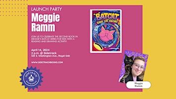 Imagem principal do evento Sidetrack Bookshop Release Party for Batcat Sink or Swim!