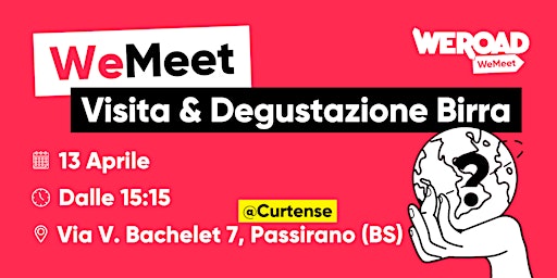 Hauptbild für WeMeet | Visita & Degustazione Birra