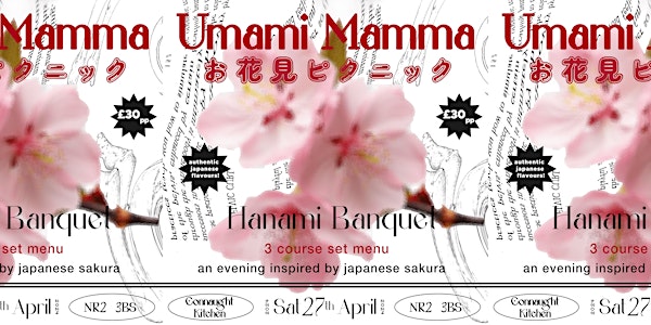 Hanami Banquet: An Evening Inspired by Japanese Sakura