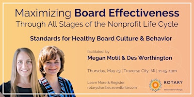 Imagem principal do evento Setting Standards for Healthy Board Culture & Behavior