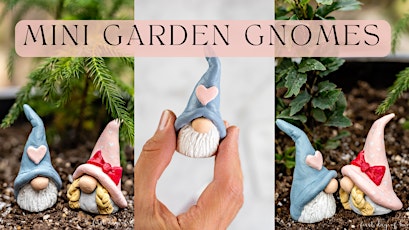 Adult Craft: Mini Clay Garden Gnomes