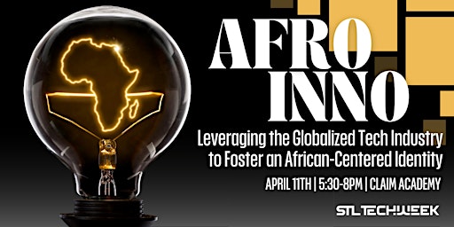 Imagem principal do evento AfroInno: Leveraging Globalized Tech to Foster an African-Centered Identity